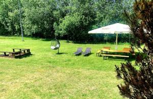 Zahrada ubytování Ikla Grill & Hostel