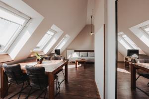 Postel nebo postele na pokoji v ubytování Skippers Inn