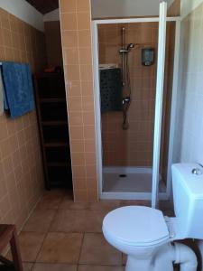 Koupelna v ubytování Appartement charmant à Saint-Martin-de-Hinx - 64 m² - avec jardin