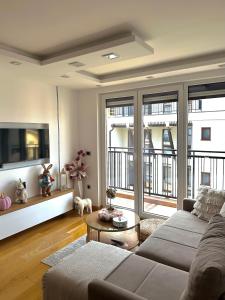 Posezení v ubytování N Apartment