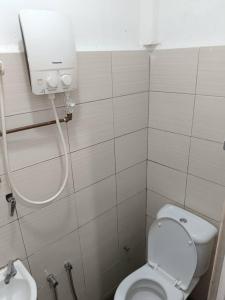 Koupelna v ubytování Rose Heritage Motel