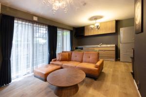 Dapur atau dapur kecil di 1日1組限定の3階建て貸切宿 AIRSTAR Second