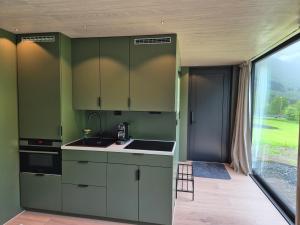 Dapur atau dapur kecil di Hytte Blåtind, Rekkedal Gjestegard - Sæbø