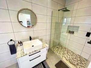 Koupelna v ubytování Willas Villa