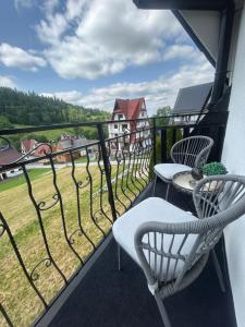 Balkón nebo terasa v ubytování Apartament Hey Gron