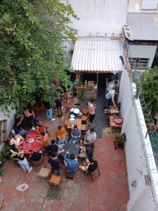 Εστιατόριο ή άλλο μέρος για φαγητό στο Hostel e café da Lobo