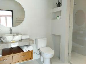 Koupelna v ubytování Ayu Bungalow 2