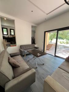 Posezení v ubytování cozy Home stay