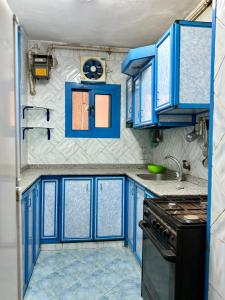 Dapur atau dapur kecil di Moin flat
