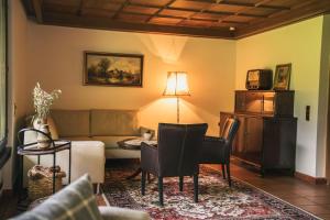 Posezení v ubytování Villa Werdenberg