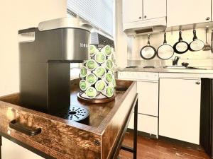 Η κουζίνα ή μικρή κουζίνα στο Charming Studio In Historic Spanish Town Location
