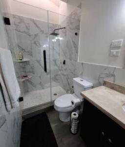 Koupelna v ubytování La Casita