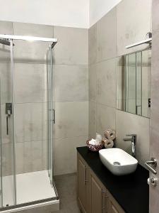 Koupelna v ubytování Hotel Marechiaro - Direttamente sul mare