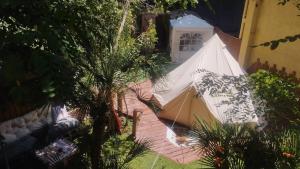 Zahrada ubytování tipi nature, spa privé