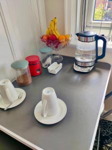 Kohvi ja tee valmistamise võimalus majutusasutuses Clayton Home