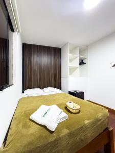 Postel nebo postele na pokoji v ubytování Hostel Prada