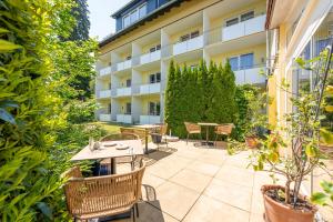 Балкон или терраса в Parkhotel Lindau