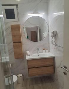 Koupelna v ubytování Apartments Mig