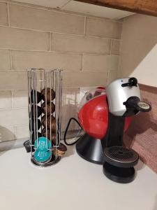 a blender and a mixer on a counter at El Casillo de Gredos in Navacepeda de Tormes +10 photos