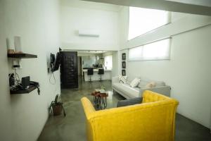 Posezení v ubytování Downtown Hostel Chetumal