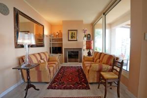 Χώρος καθιστικού στο Uno Sguardo Sul Mare