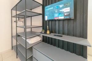 Postel nebo postele na pokoji v ubytování Apartamento Econômico - LP22 + 13 fotografií