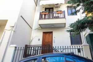 Un balcón o terraza en Moet Apartment free private parking