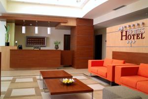 Area soggiorno di Hermes Hotel