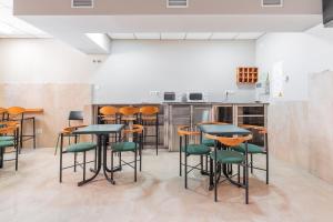 Kuchyň nebo kuchyňský kout v ubytování Hostal El Bugar + 9 fotografií