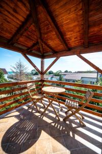 En balkon eller terrasse på Casa Amalia