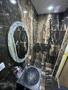 Koupelna v ubytování Bab el khair Hostel