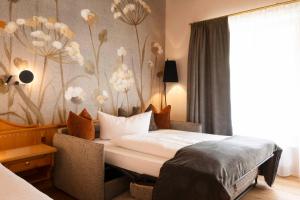 Voodi või voodid majutusasutuse Hotel Stubaierhof toas