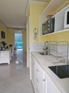 Eldhús eða eldhúskrókur á Amazon Villas- Hummingbird