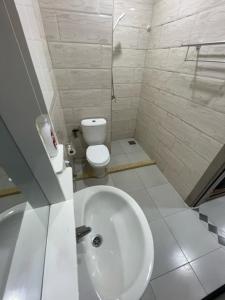 Koupelna v ubytování Appart - Hotel AS