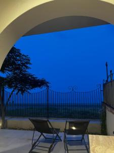 Balkón nebo terasa v ubytování Villa sul mare Dambra Apartment