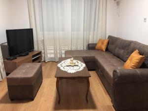 Posezení v ubytování Villa Flora Apartments Krushevo