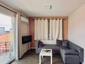Posezení v ubytování Villa Flora Apartments Krushevo