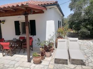 A patio or other outdoor area at Villa Elvira