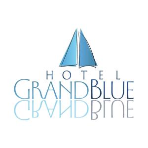 パラリア・カテリニスにあるGrand Blue Hotelの青い野生動物の帆を読むサイン