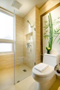 ห้องน้ำของ Boracay Haven Suites