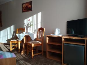 TV a/nebo společenská místnost v ubytování Willa Lenka