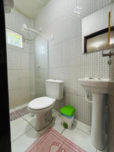 Koupelna v ubytování Casa Temporada Suítes
