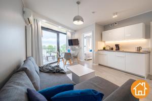 Kuchyňa alebo kuchynka v ubytovaní Apartamenty Horyzont - visitopl