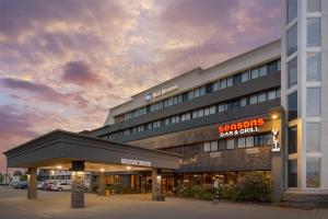 a rendering of the front of a hotel at Best Western Cedar Park Inn in Edmonton