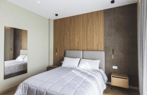 Postel nebo postele na pokoji v ubytování Siel Hotel