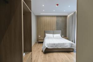 Postel nebo postele na pokoji v ubytování Siel Hotel