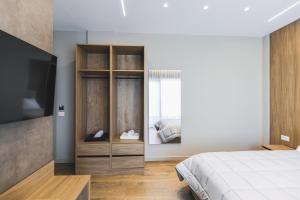 Postel nebo postele na pokoji v ubytování Siel Hotel