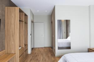 Postel nebo postele na pokoji v ubytování Siel Hotel