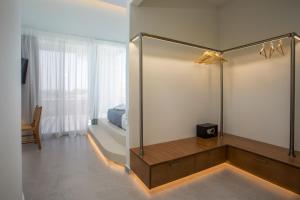 Χώρος καθιστικού στο Athoros Luxury Villas