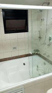 Um banheiro em Hotel Metropolis Centro São Paulo